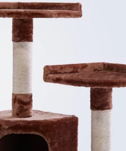 Frisco 48-in Faux Fur Cat Tree & Condo -The Frisco Store 101801 PT2. SY630 V1584452097