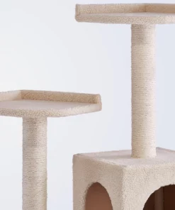 Frisco 57-in Faux Fur Cat Tree & Condo -The Frisco Store 101805 PT2. SY630 V1477315558