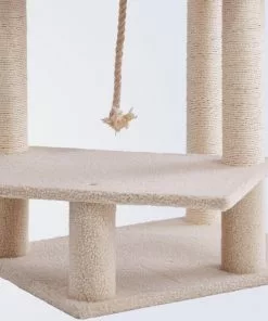 Frisco 57-in Faux Fur Cat Tree & Condo -The Frisco Store 101805 PT4. SY630 V1477315573