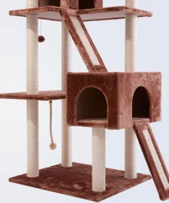 Frisco 72-in Large Base Faux Fur Cat Tree & Condo -The Frisco Store 101809 PT4. SY630 V1584452718