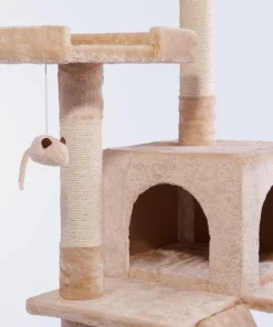 Frisco 72-in Faux Fur Cat Tree & Condo 11 Frisco 72-in Faux Fur Cat Tree & Condo -The Frisco Store 101811 PT3. SY630 V1584452396