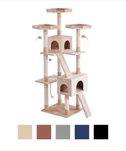 Frisco 72-in Faux Fur Cat Tree & Condo 13 Frisco 72-in Faux Fur Cat Tree & Condo -The Frisco Store 101811 PT5. SY630 V1584453068