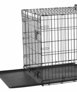 Frisco Heavy Duty Fold & Carry Single Door Collapsible Wire Dog Crate -The Frisco Store 109783 PT3. SY630 V1550177348