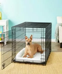 Frisco Heavy Duty Fold & Carry Single Door Collapsible Wire Dog Crate -The Frisco Store 109783 PT6. SY630 V1550177360