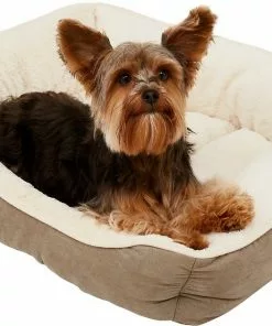 Frisco Rectangular Bolster Cat & Dog Bed