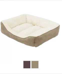 Frisco Rectangular Bolster Cat & Dog Bed -The Frisco Store 113274 PT2. SY630 V1566318483