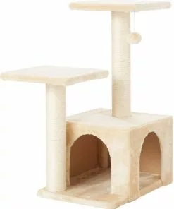 Frisco 28-in Faux Fur Cat Tree & Condo -The Frisco Store 128073 PT5. SY630 V1584453205