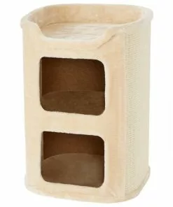 Frisco 24-in 2-Story Faux Fur Cat Condo -The Frisco Store 128083 PT5. SY630 V1584453167