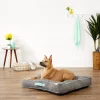 Frisco Tufted Square Orthopedic Pillow Cat & Dog Bed w/Removable Cover -The Frisco Store 129499 MAIN. SY630 V1569271068