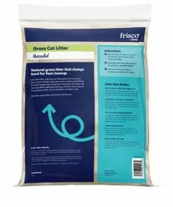 Frisco Natural Unscented Clumping Grass Cat Litter -The Frisco Store 132396 PT2. SY630 V1657655411