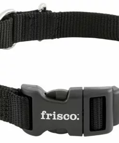 Frisco Solid Nylon Martingale Dog Collar with Buckle -The Frisco Store 139159 PT3. SY630 V1620069730