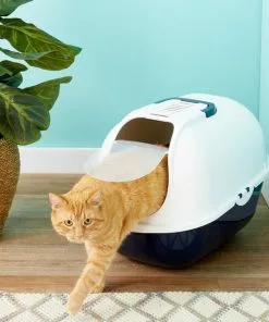 Frisco Hooded Cat Litter Box, Large 20-in