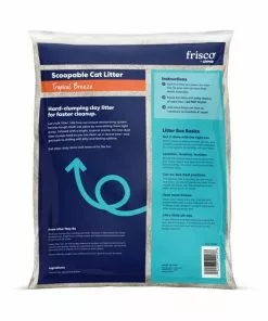 Frisco Tropical Breeze Scented Clumping Clay Cat Litter, 40-lb bag -The Frisco Store 142649 PT2. SY630 V1657655543