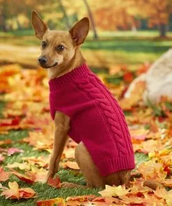 Frisco Dog & Cat Cable Knitted Sweater -The Frisco Store 144243 PT5. SY630 V1541456750