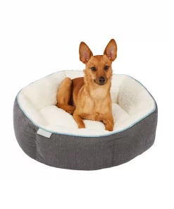 Frisco Sherpa Hexagon Bolster Cat & Dog Bed -The Frisco Store 144813 PT4. SY630 V1578442740