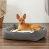 Frisco Sherpa Orthopedic Bolster Cat & Dog Bed -The Frisco Store 144819 MAIN. SY630 V1575904998