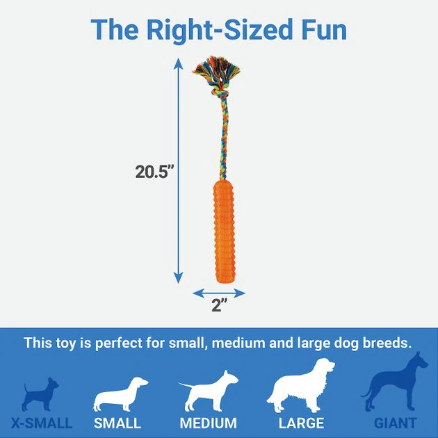 Frisco Rope with Handle Grip Dog Toy 5 Frisco Rope with Handle Grip Dog Toy - Image 3