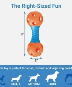 Frisco Rubber Dumbbell Dog Toy -The Frisco Store 147108 PT2. SY630 V1544022714