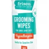Frisco Hypoallergenic Waterless Grooming Wipes with Aloe for Dogs & Cats, Unscented, 50 count -The Frisco Store 152581 MAIN. SY630 V1600696862