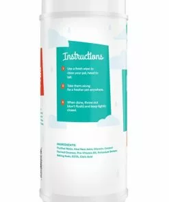 Frisco Hypoallergenic Waterless Grooming Wipes with Aloe for Dogs & Cats, Unscented, 50 count -The Frisco Store 152581 PT2. SY630 V1600698443