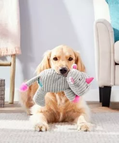 Frisco Corduroy Plush Squeaking Rhino Dog Toy 7 Frisco Corduroy Plush Squeaking Rhino Dog Toy -The Frisco Store 152828 PT2. SY630 V1549654987