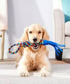 Frisco Rope with Handle & Tassels Dog Toy -The Frisco Store 152840 PT2. SY630 V1549655030