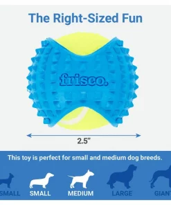 Frisco Tennis Ball with Rubber Sleeve, Medium -The Frisco Store 152844 PT1. SY630 V1549658010