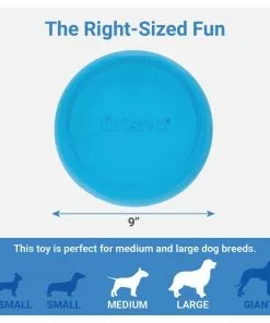 Frisco Fetch Rubber Flyer Dog Toy -The Frisco Store 152848 PT1. SY630 V1549658014