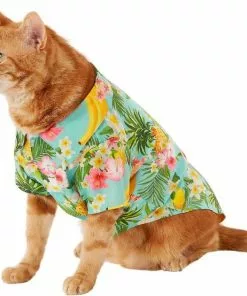 Frisco Pineapple Hawaiian Camp Dog & Cat Shirt -The Frisco Store 153596 PT3. SY630 V1644883746