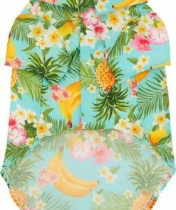 Frisco Pineapple Hawaiian Camp Dog & Cat Shirt -The Frisco Store 153596 PT4. SY630 V1644879467