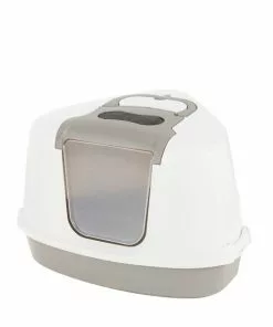 Frisco Flip Top Hooded Corner Cat Litter Box, Large, 21-in -The Frisco Store 155656 PT1. SY630 V1565285027