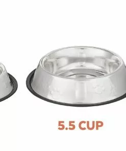 Frisco Non-Skid Stainless Steel Bowl 9 Frisco Non-Skid Stainless Steel Bowl -The Frisco Store 159860 PT2. SY630 V1570543144