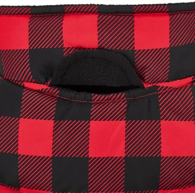 Frisco Boulder Plaid Insulated Dog & Cat Puffer Coat 8 Frisco Boulder Plaid Insulated Dog & Cat Puffer Coat - Image 6