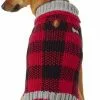 Frisco Buffalo Plaid Dog & Cat Sweater -The Frisco Store 160626 Main. SY630 V1567706267