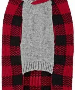 Frisco Buffalo Plaid Dog & Cat Sweater -The Frisco Store 160626 PT4. SY630 V1567005151