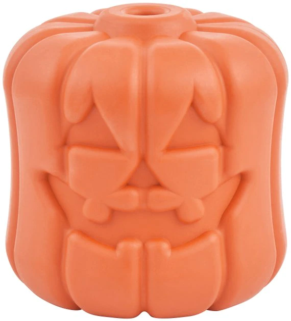 Frisco Halloween Pumpkin Rubber Treat Dispenser Dog Toy 3 Frisco Halloween Pumpkin Rubber Treat Dispenser Dog Toy
