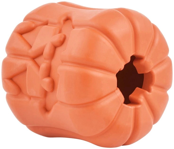 Frisco Halloween Pumpkin Rubber Treat Dispenser Dog Toy 4 Frisco Halloween Pumpkin Rubber Treat Dispenser Dog Toy - Image 2