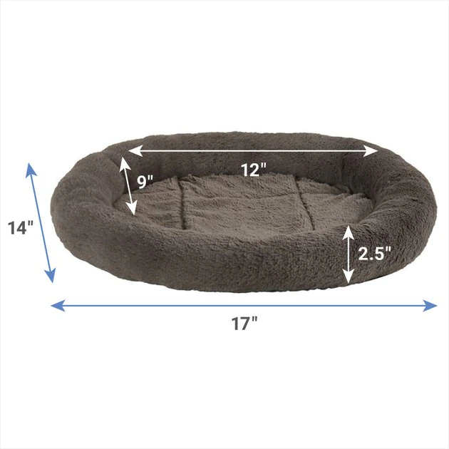 Frisco Self Warming Bolster Round Cat Bed 4 Frisco Self Warming Bolster Round Cat Bed - Image 2