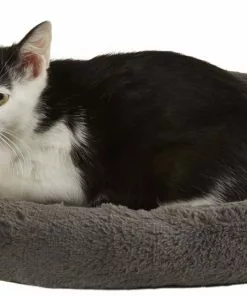 Frisco Self Warming Bolster Round Cat Bed 7 Frisco Self Warming Bolster Round Cat Bed -The Frisco Store 165315 PT2. SY630 V1568211141