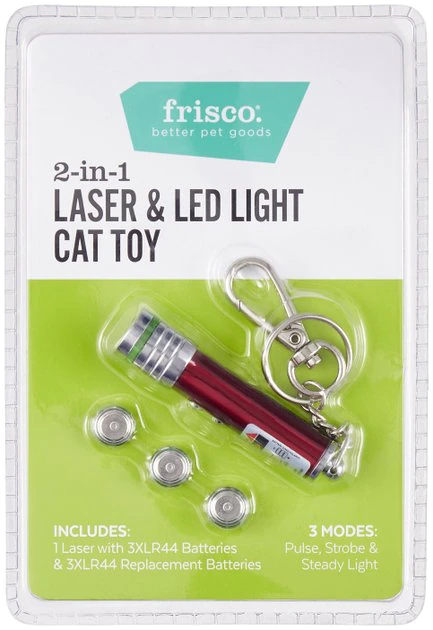 Frisco 2-in-1 Laser & LED Light Cat Toy 3 Frisco 2-in-1 Laser & LED Light Cat Toy