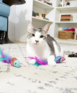 Frisco Sparkle Fish Cat Toy with Catnip, 2-Pack -The Frisco Store 166361 PT2. SY630 V1573665203