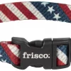 Frisco American Flag Polyester Dog Collar