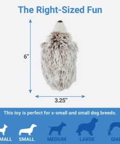 Frisco Plush Squeaking Hedgehog Dog Toy 6 Frisco Plush Squeaking Hedgehog Dog Toy -The Frisco Store 174677 PT1. SY630 V1574719121