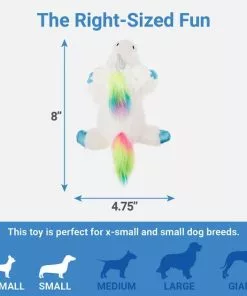 Frisco Mythical Mates Plush Squeaking Unicorn Dog Toy -The Frisco Store 174689 PT1. SY630 V1574719127