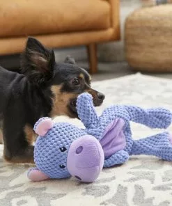 Frisco Textured Plush Squeaking Hippo Dog Toy -The Frisco Store 174697 PT2. SY630 V1573492384