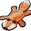 Frisco Flat Plush Squeaking Fox Dog Toy