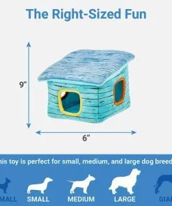 Frisco Hide & Seek Plush Chicken Coop Puzzle Dog Toy -The Frisco Store 174755 PT1. SY630 V1575299433