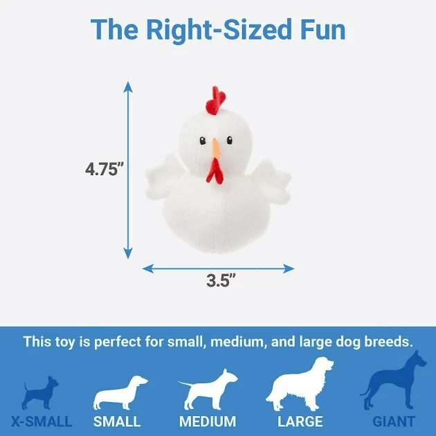 Frisco Hide & Seek Chicken Dog Toy Refills, 3-pack 4 Frisco Hide & Seek Chicken Dog Toy Refills, 3-pack - Image 2