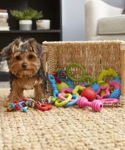 Frisco Puppy TPR & Rope Bundle Dog Toy, 17-Pack -The Frisco Store 177848 PT2. SY630 V1573143773