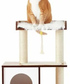 Frisco 28.5-in Modern Cat Tree & Condo -The Frisco Store 177907 PT4. SY630 V1584453118